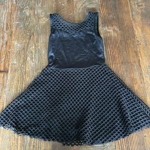 Dori Creations Black Net Dress Size 5